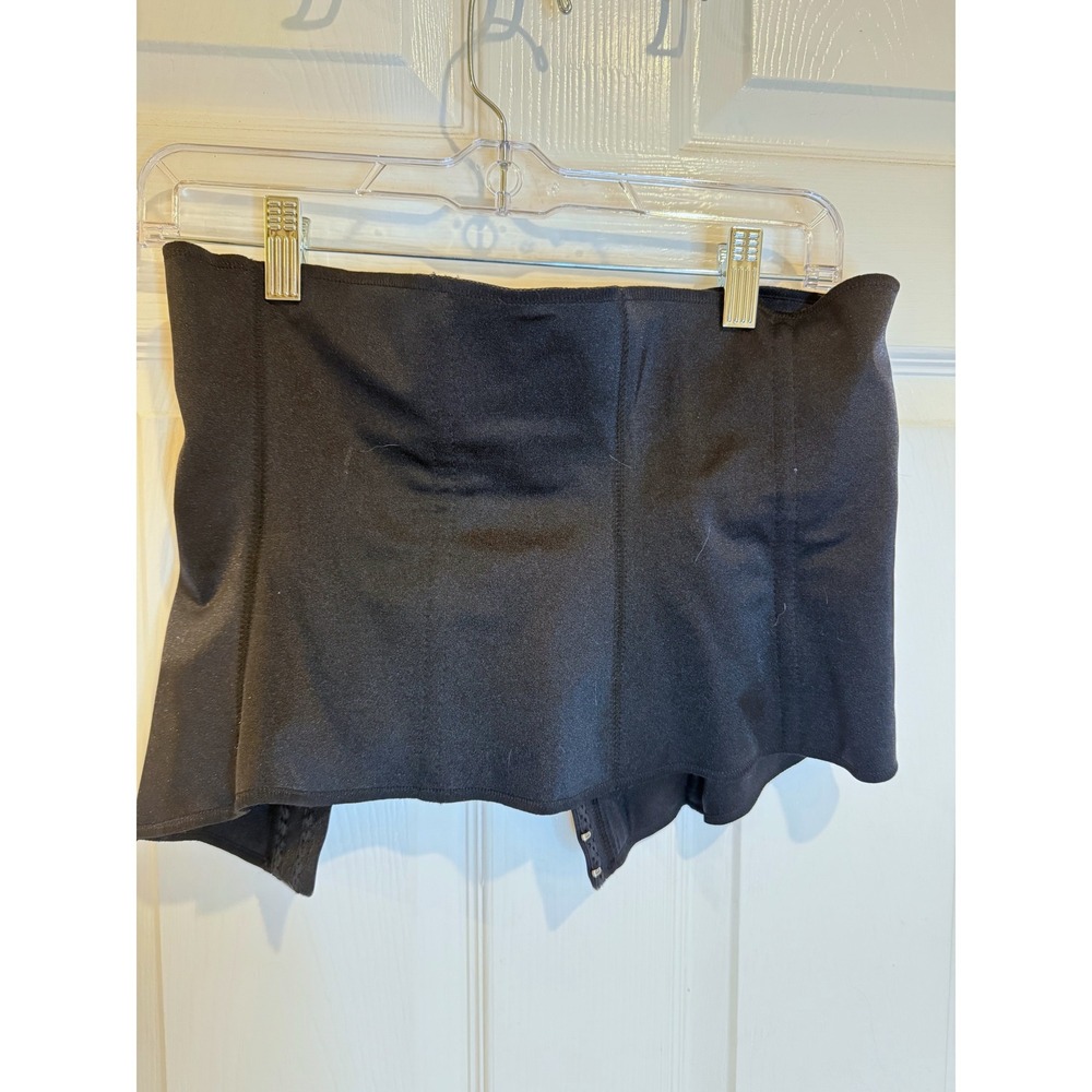 Dedette‎ Waist Cincher Body Shaper Tummy Control Hook Closure Black Size 38